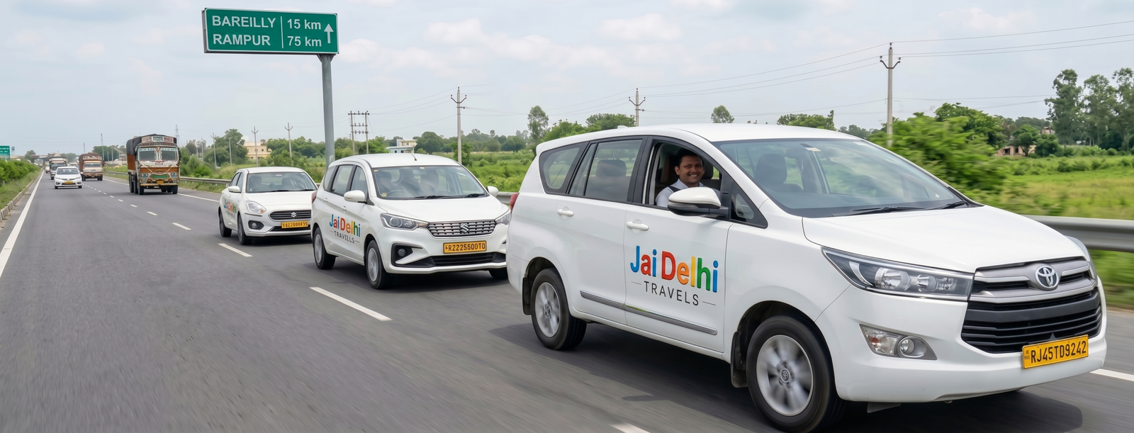 Outstation Taxi Service from Jaipur
